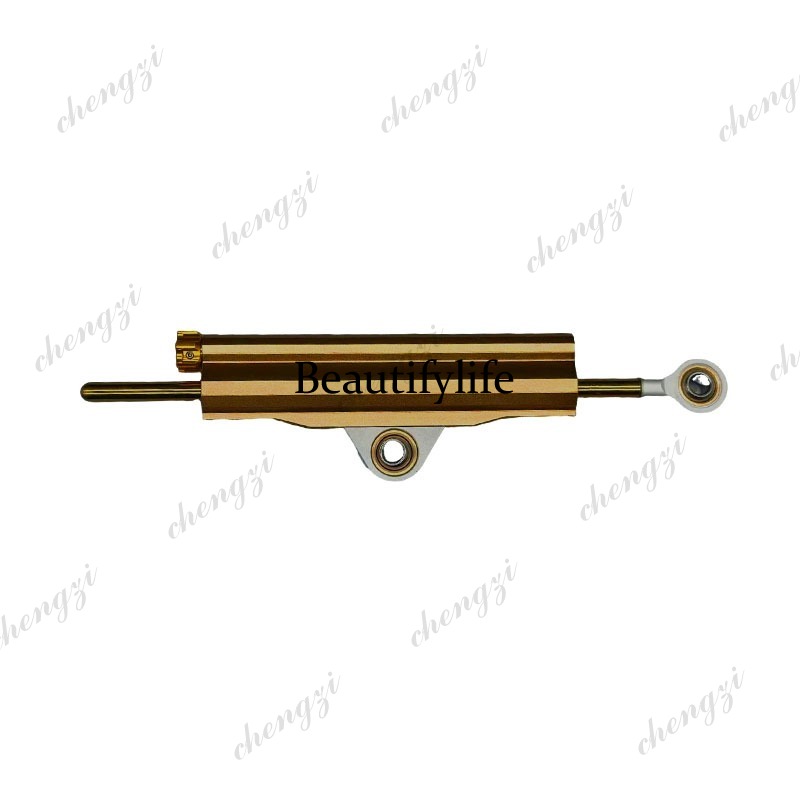 Motorcycle Parts - A69 Anti-Swing-Kopfstütze Motorrad-Modifikationsteile Aluminiumlegierung Titan-Lenker Richtungsstabilisierung