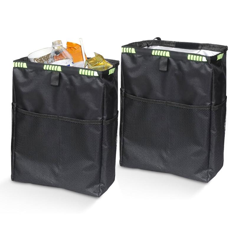 Waterproof Car Trash Can With Lid - Faltbarer Auto-Mülleimer mit Aufbewahrungstaschen, wasserdicht und
