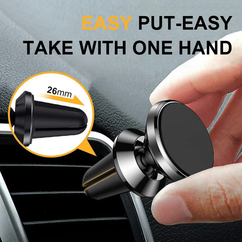 Magnetic Phone Holder For Car Vent - Universelle magnetische Handyhalterung fürs Auto 360