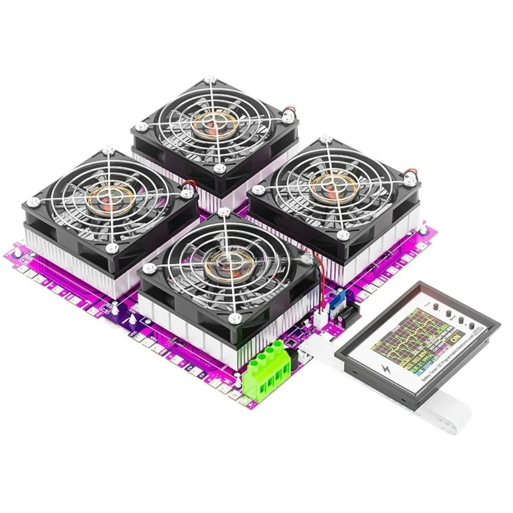 Car Electronics - DL24MP 600W Auto-Leistungs-Elektroniklast Spannungsanzeige Batterietester 18650