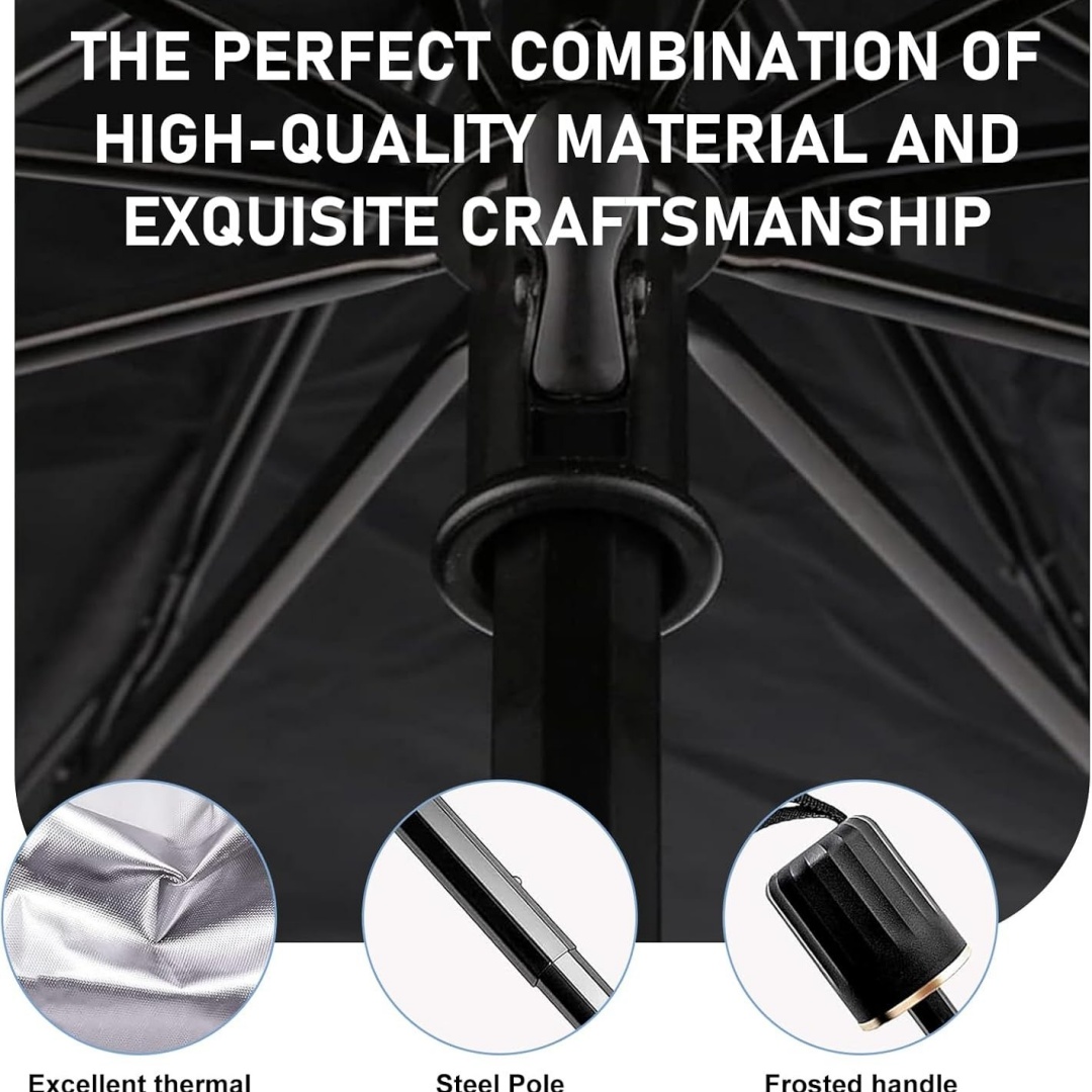 Windschutzscheiben-Sonnenschut – Car Sunshade Windshield Umbrella Foldable Bewertung und Preis