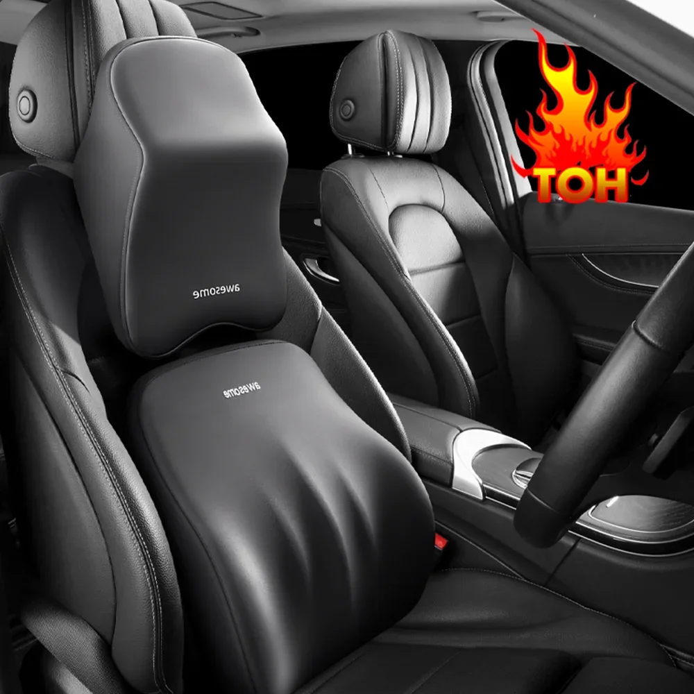 NEUE Auto Lenden Zurück Unters – Memory Foam Car Neck Pillow Lumbar Support Bewertung und Preis
