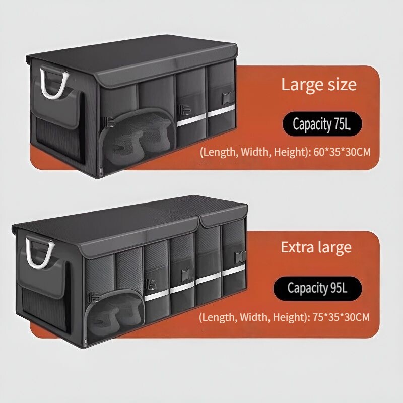 Robuster 72L Kofferraum-Organi – Car Trunk Organizer Foldable Storage Box Bewertung und Preis