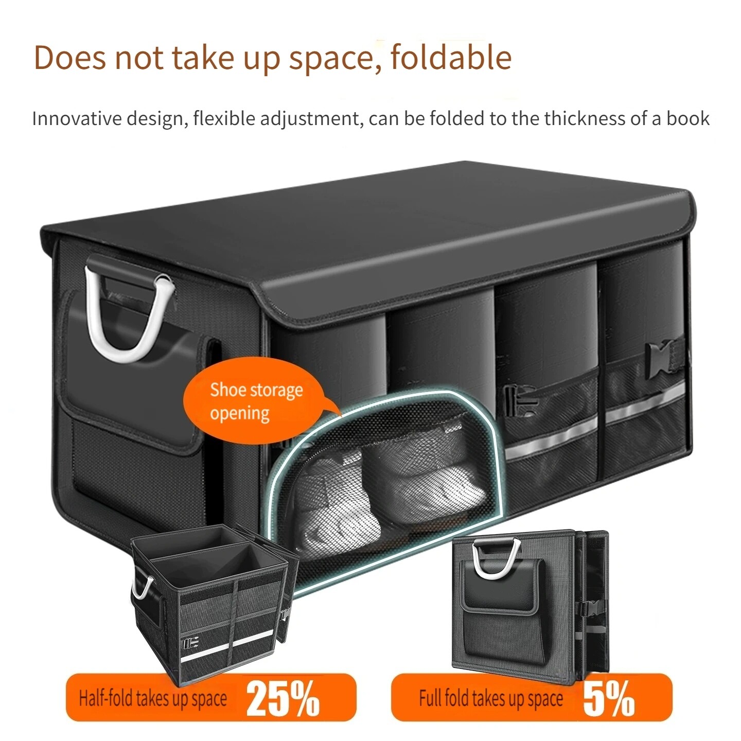 Robuster 72L Kofferraum-Organi – Car Trunk Organizer Foldable Storage Box Bewertung und Preis