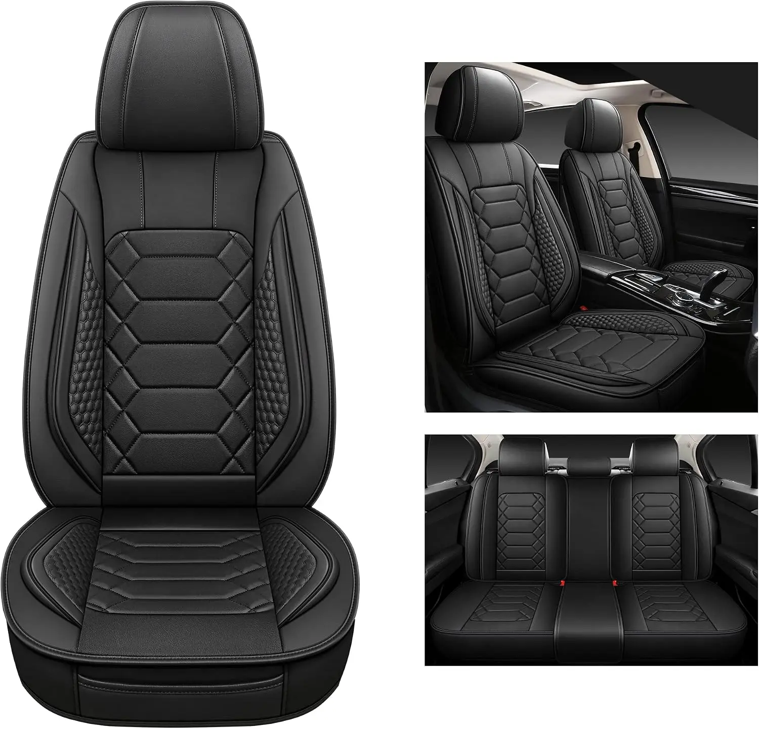 Leder-Autositzbezüge Kompletts – Leather Car Seat Covers Full Set Universal Bewertung und Preis