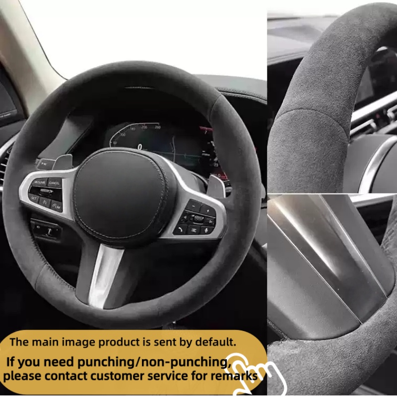 Maßgefertigter Rutschfester Le – Car Steering Wheel Cover Anti Slip Breathable Bewertung und Preis