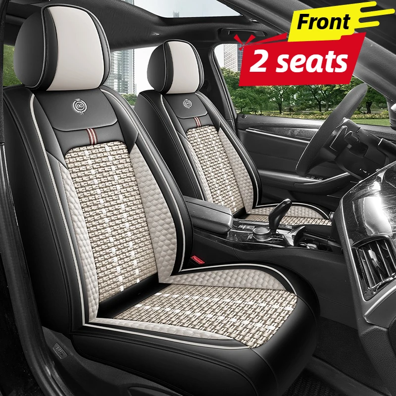 Autositzbezüge für 2 Vordersit – Leather Car Seat Covers Full Set Universal Bewertung und Preis