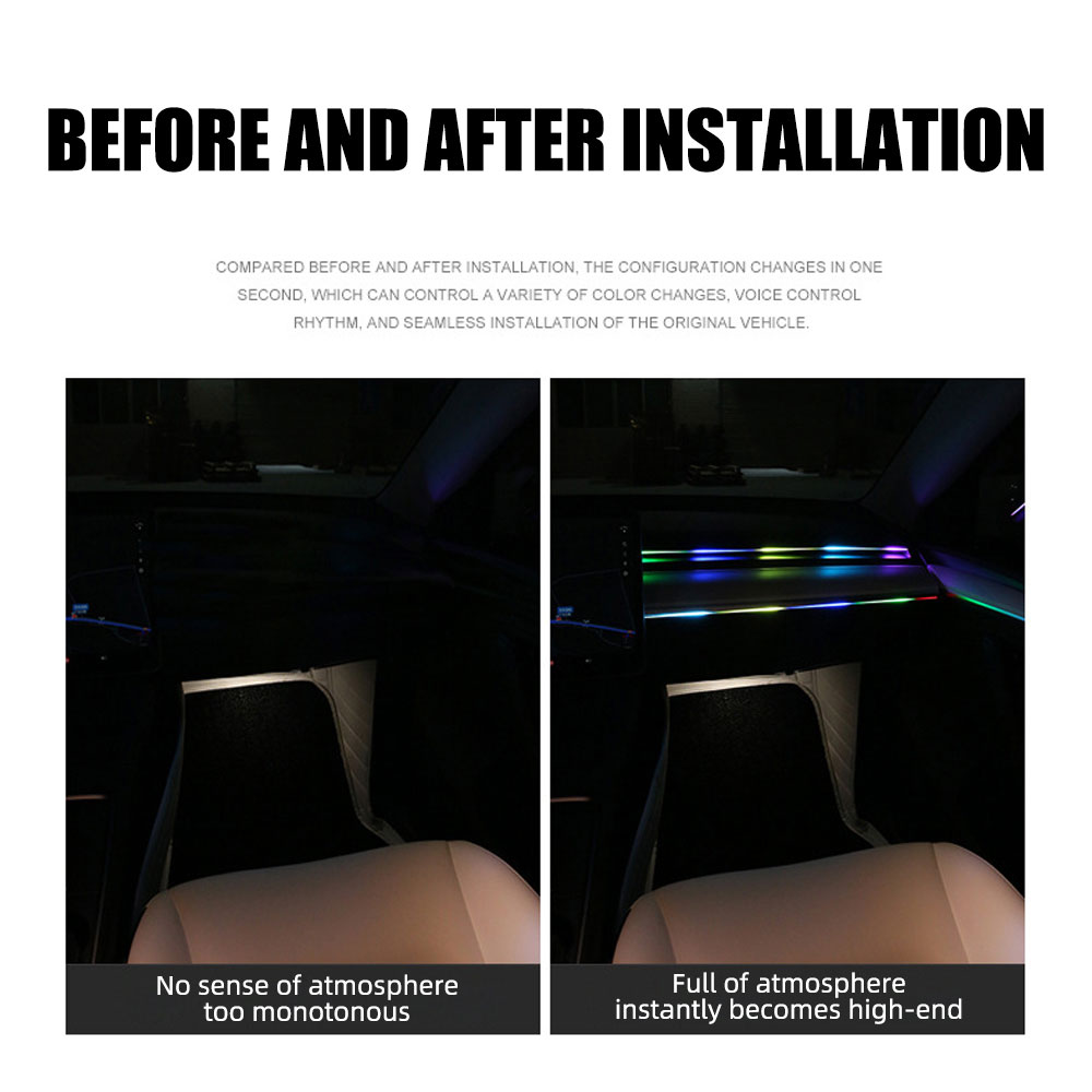 Universal Symphony Auto Umgebu – Led Ambient Interior Car Lights App Control Bewertung und Preis