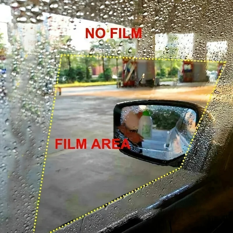 4 Stück Schutzfolie für die Rü – Anti Glare Car Rearview Mirror Film Bewertung und Preis