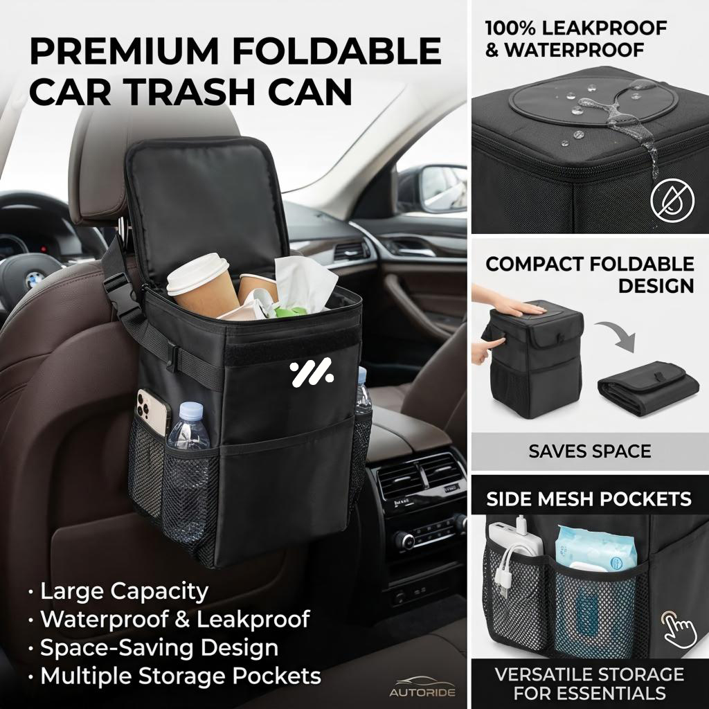 Wasserdichte Aufbewahrungstasc – Waterproof Car Trash Can With Lid Bewertung und Preis