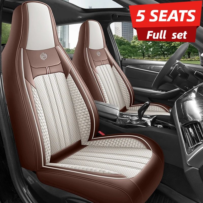 Luxuriöses 3D-Autositzbezug-Se – Leather Car Seat Covers Full Set Universal Bewertung und Preis