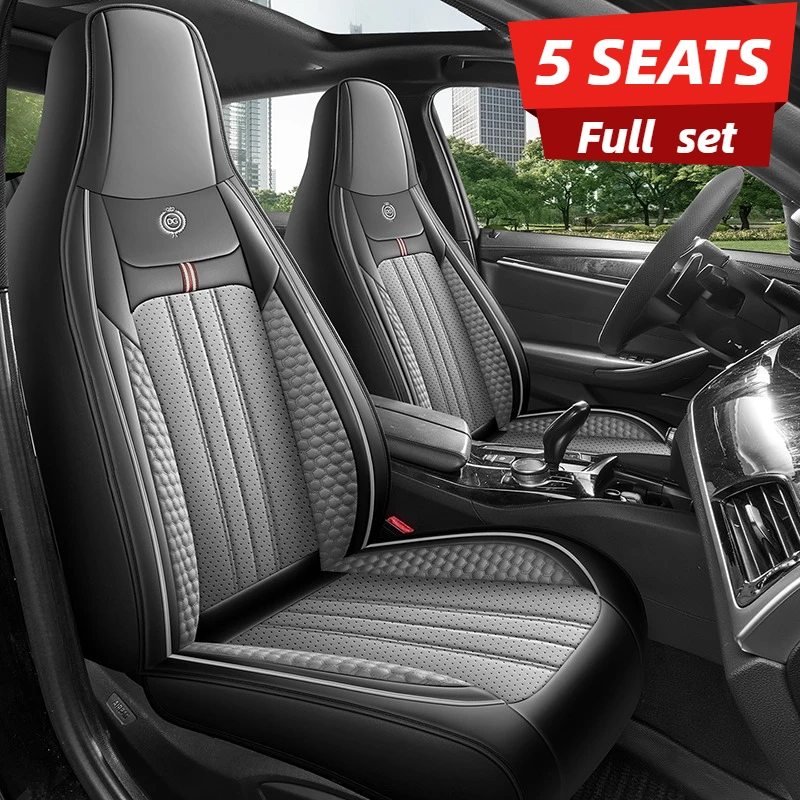 Luxuriöses 3D-Autositzbezug-Se – Leather Car Seat Covers Full Set Universal Bewertung und Preis