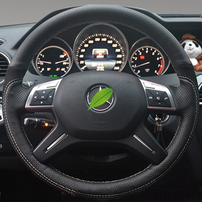 Für Mercedes Benz C GL M Klass – Car Steering Wheel Cover Anti Slip Breathable Bewertung und Preis