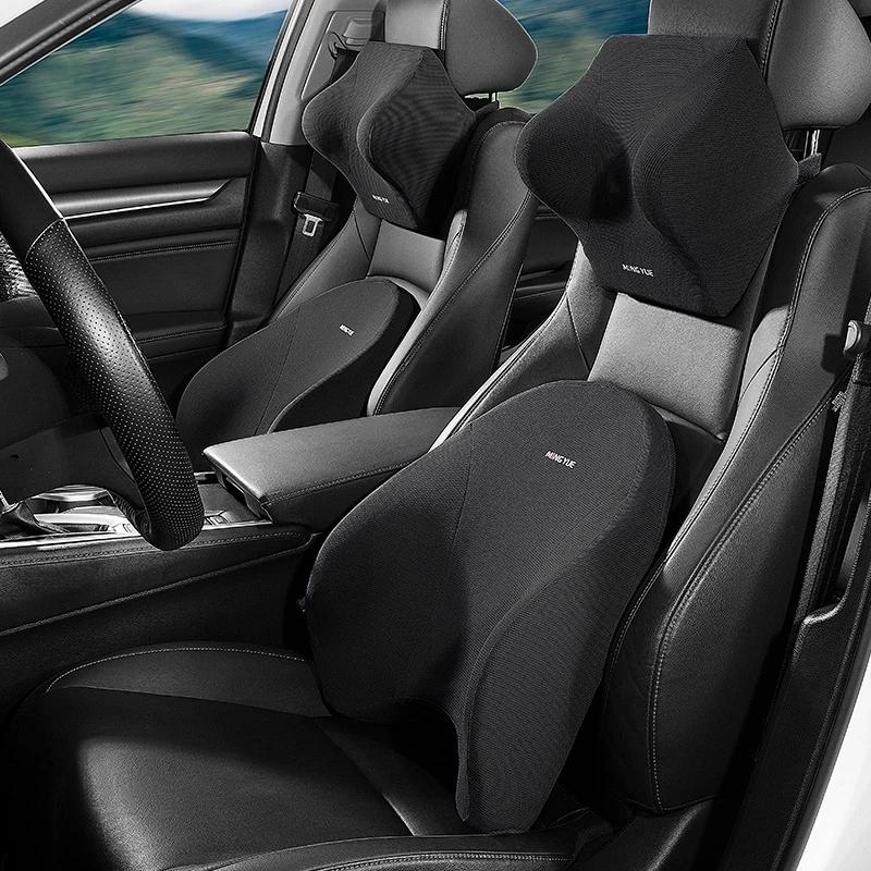 Auto Lordos stütze Kopfstütze  – Memory Foam Car Neck Pillow Lumbar Support Bewertung und Preis