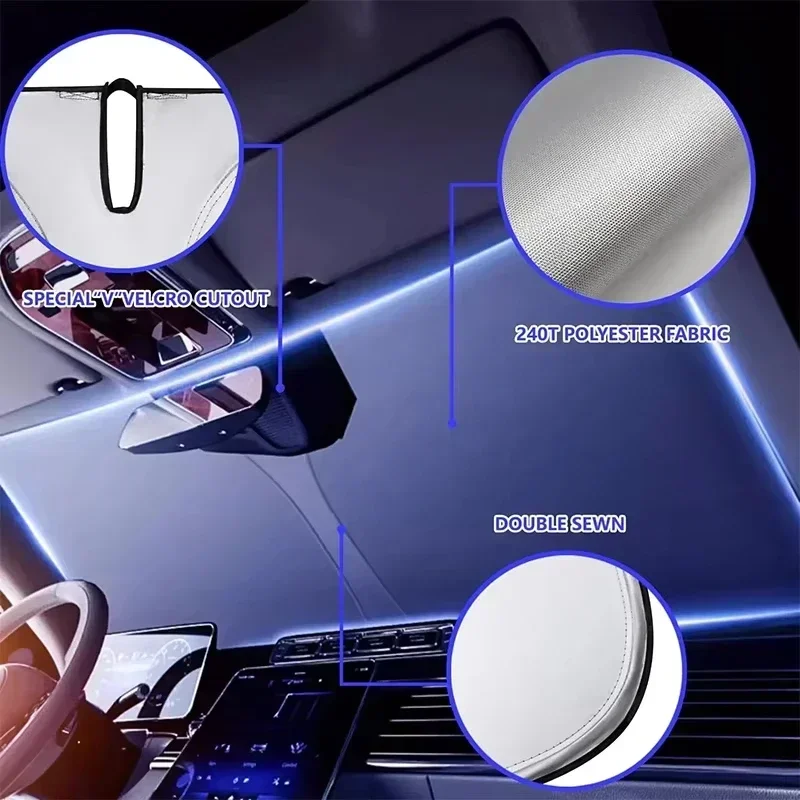 Auto-Frontscheiben-Sonnenschut – Car Accessories Bewertung und Preis