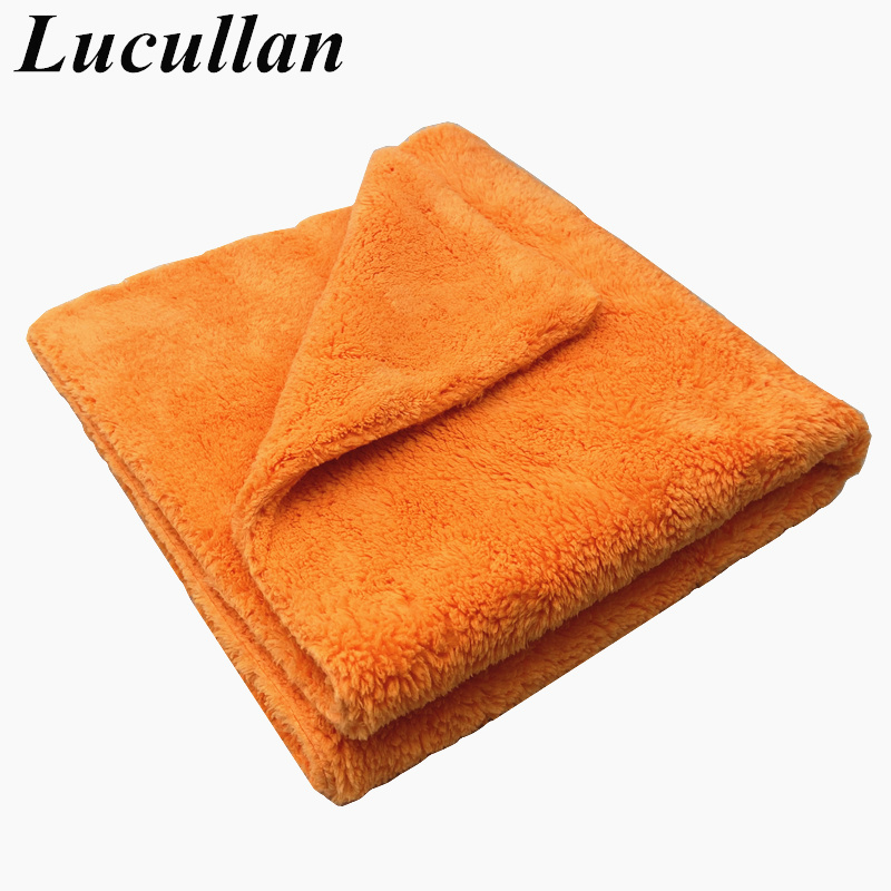 Lucullan 40 x 40 cm orangefarb – Microfiber Car Drying Towel Super Absorbent Bewertung und Preis