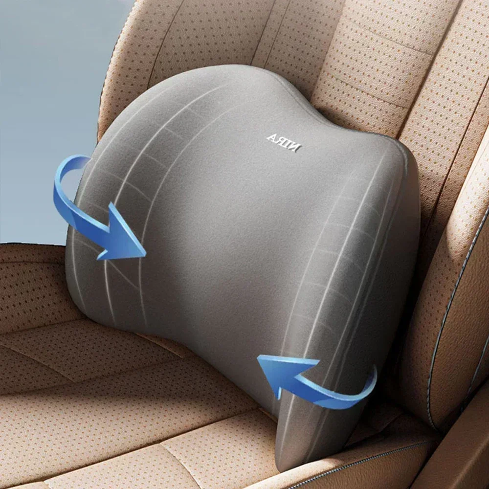 Für Fahrkomfort Auto-Nackenkis – Memory Foam Car Neck Pillow Lumbar Support Bewertung und Preis